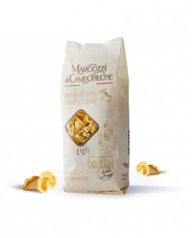 Gigli - pasta corta all'uovo - sacchetto da 250g - Pastificio Marcozzi