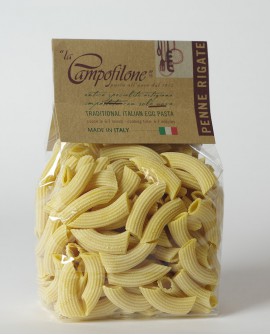 Penne rigate all'uovo 250g - La Campofilone